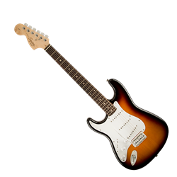 Brown Sunburst Laurel Fingerboard Fender Squier by Fender Affinity Series Stratocaster Electric Guitar